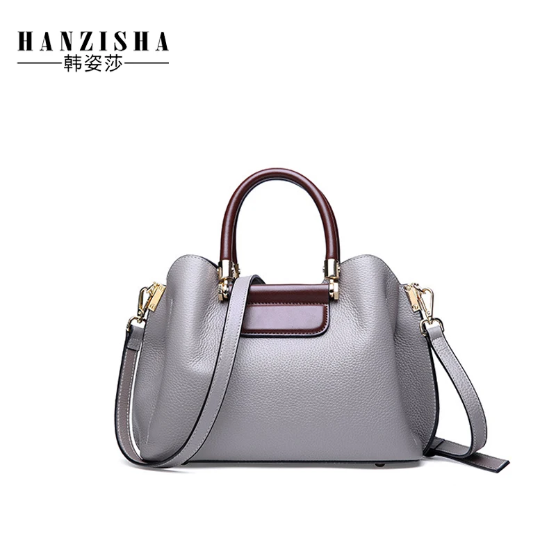 

Genuine Leather Women Handbag Fashion Satchels Pattern Women Shoulder Bag Famous Brand Design Female Casual Bag bolsos mujer