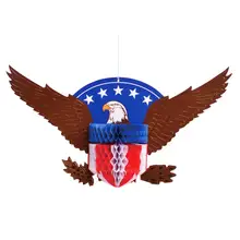 1pc 4th of July Stars Stripes Bald Eagle Centerpiece Paper Honeycomb Table Decor Independence Day Patriotic Memorial Day USA 1pc 4th of July Stars Stripes Bald Eagle Centerpiece Paper Honeycomb Table Decor Independence Day Patriotic Memorial Day USA