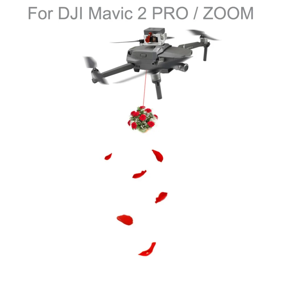 

Shinkichon Pelter Fish Bait Dropper Ring Thrower For DJI MAVIC 2 Pro /Zoom, Remote Delivery Parabolic Air Drop Dropping FZ2534G