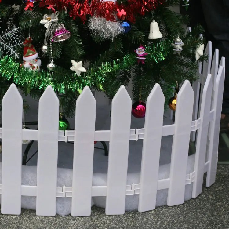 Christmas tree skirt fence fence Christmas decoration holiday