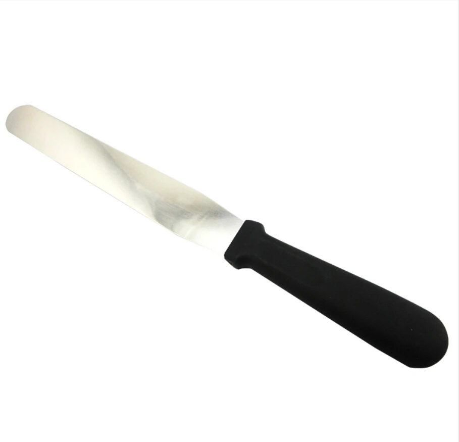 12 Inch Handle Stainless Steel Plastic Spatula/cake/butter Knife