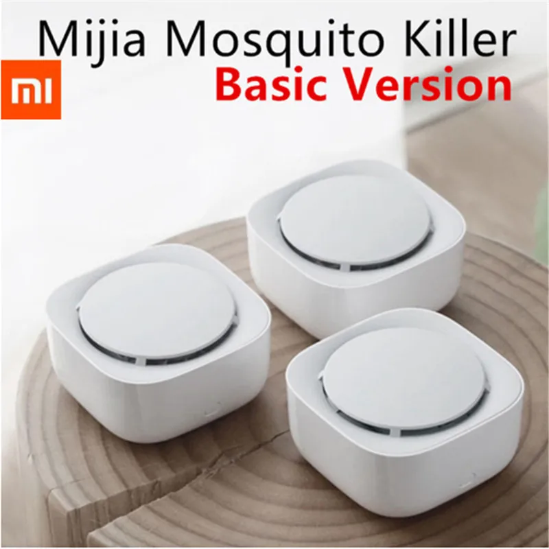 2019 оригинальный репеллент от комаров Xiaomi с функцией таймера бесцветный и