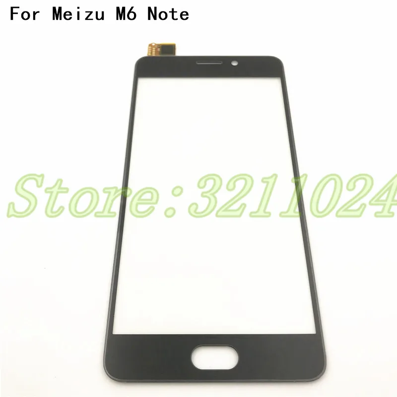

Original 5.5 inches For Meizu M6 Note Touch Screen Glass Guarantee Original Digitizer Glass Panel Touch Replacement