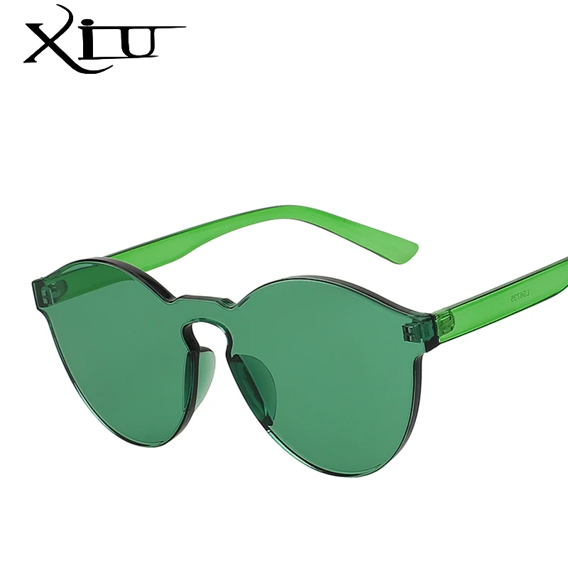 XIU Круглые Солнцезащитные очки для мужчин и женщин забавные модные очки в летнем стиле брендовые дизайнерские солнцезащитные очки UV400