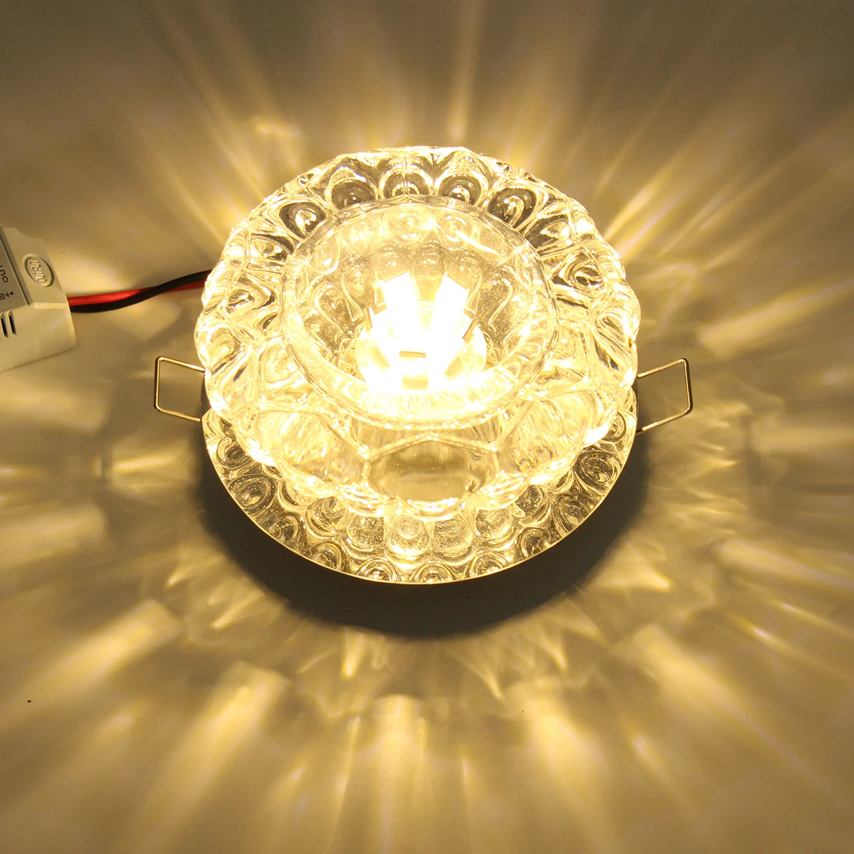 

LED Spotlight Corridor Mirror Lamp Aisle Veranda Lighting Down Crystal Mordern Surface Mounted 5w LED for Living Room AC85-265V