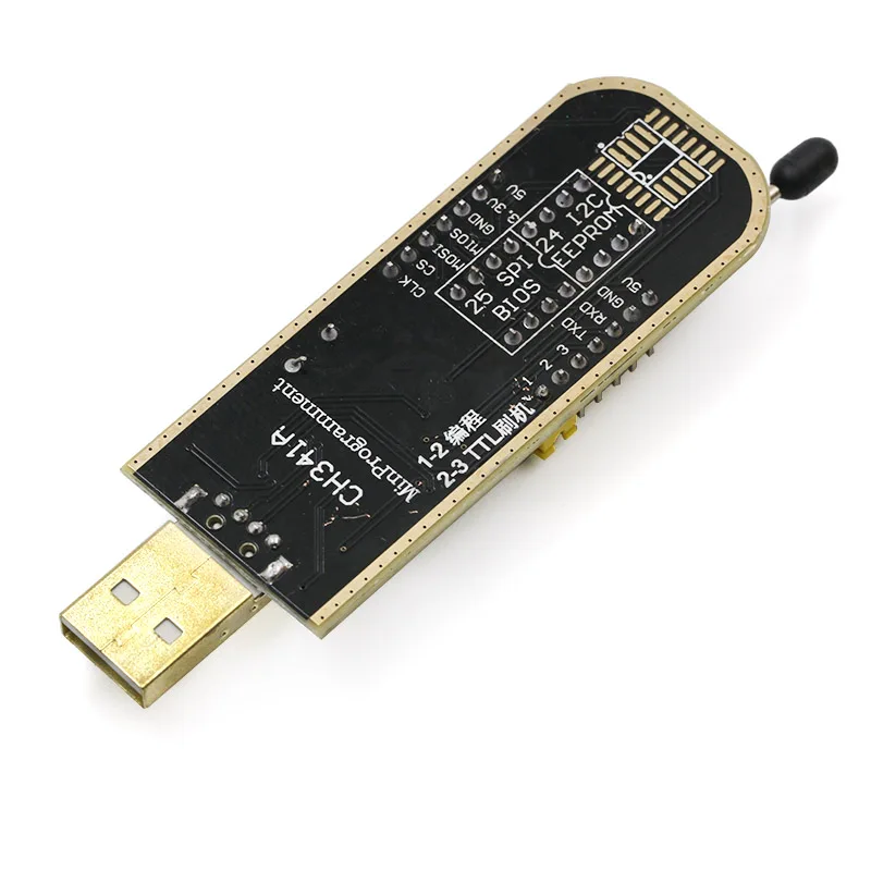 1 шт. CH341A 24 25 серии EEPROM Flash биос USB программатор с программным обеспечением и Драйвером