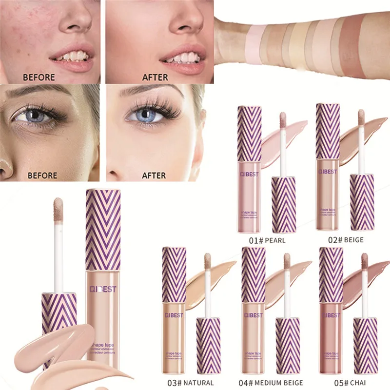 

Full Cover Concealer Liquid Concealer Convenient Pro eye Concealer Cream Hot Sale Makeup Brush Foundation Concealer Stick#289745