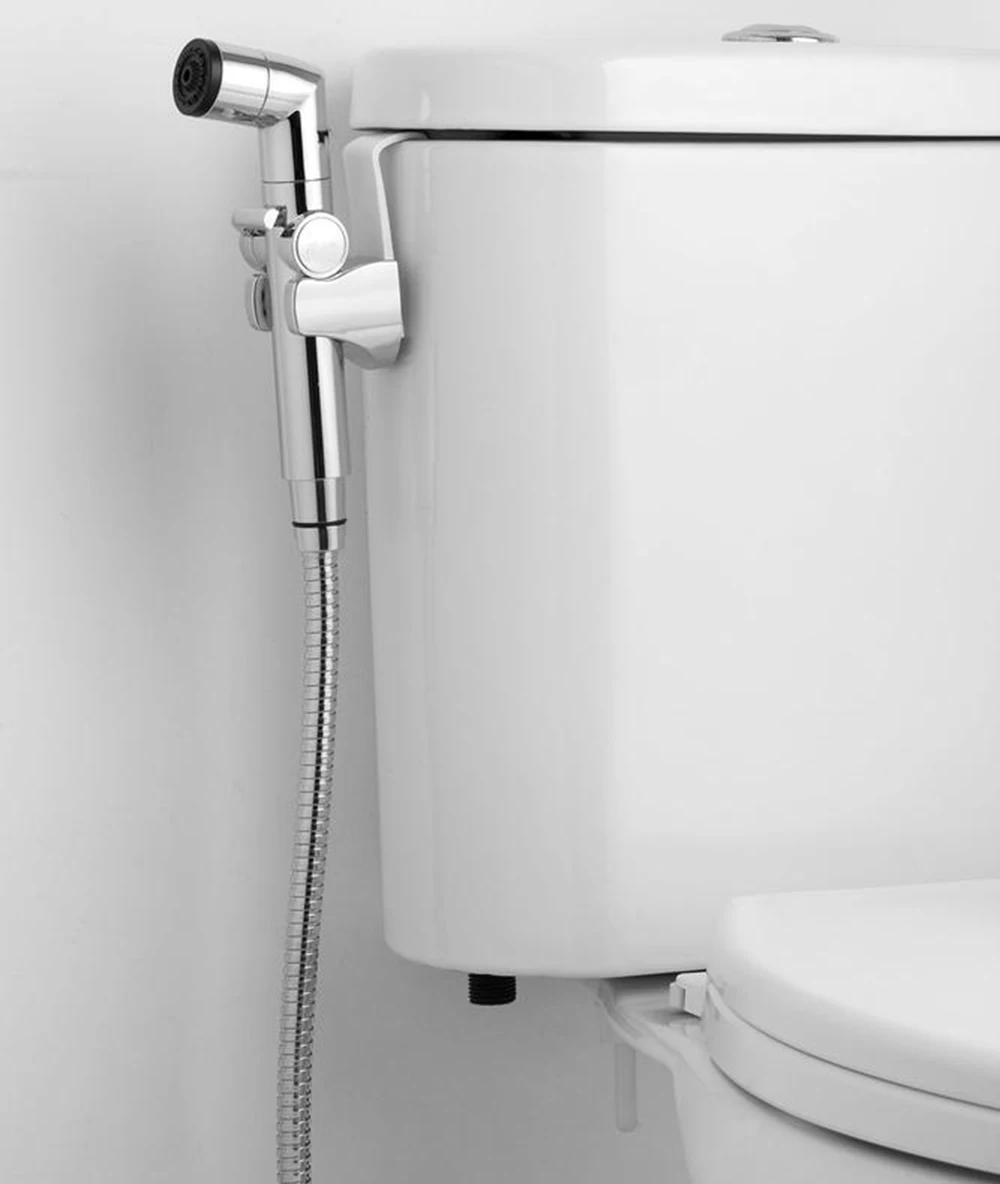 Двухфункциональный ручной распылитель для биде регулируемый водный поток