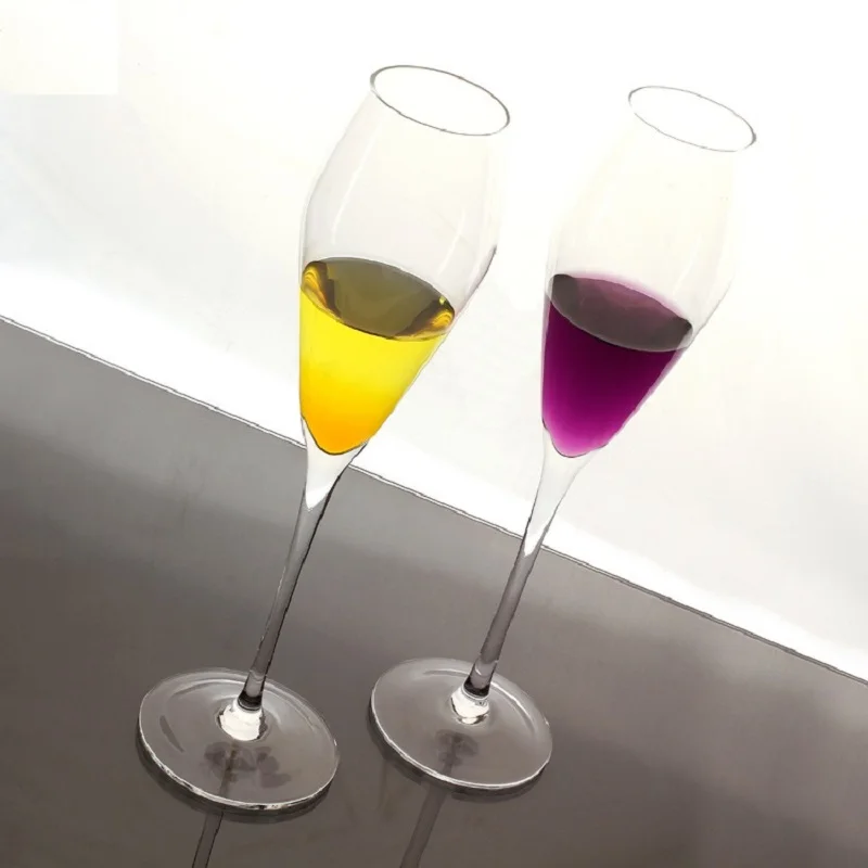 Новая эра с бокалом шампанского BESTIE пузырь стеклянный бокал Красного вина хрусталя Свадебные KTV
