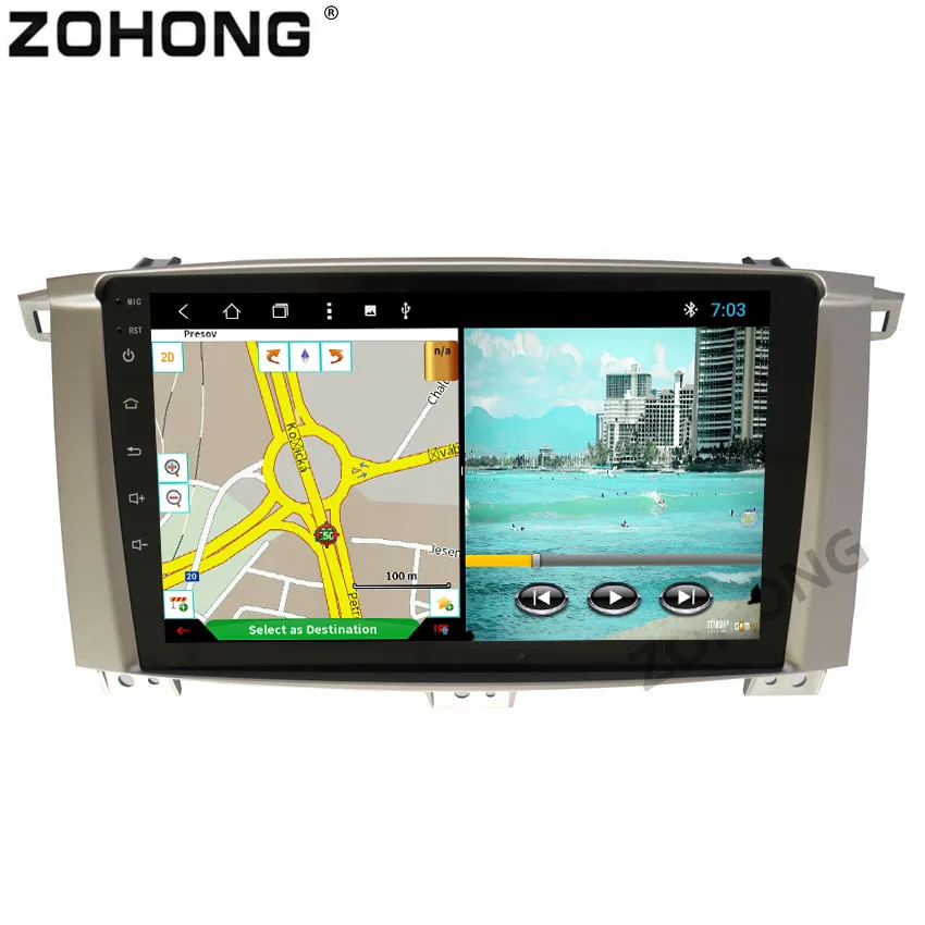 Cheap 1 din 2.5D 9inch Octa 8 Core Android 8.1 Car gps for Toyota Land cruiser 100 GX LC100 auto Radio dvd player Navigation BT WIFI 1 Cheap 1 din 2.5D 9inch Octa 8 Core Android 8.1 Car gps for Toyota Land cruiser 100 GX LC100 auto Radio dvd player Navigation BT WIFI 1