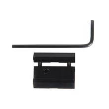 11 до 20 мм трек ласточкин хвост к Weaver Picatinny Алюминиевый адаптер 22 cal винтовка пистолет защелкивается в Железнодорожный адаптер