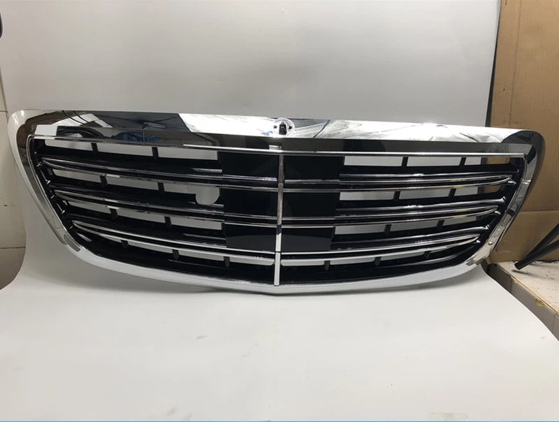 Передняя решетка для бампера eOsuns Mercedes-Benz S Class W222 S320L S350L S400L S500L S600L S63 S65 AMG с