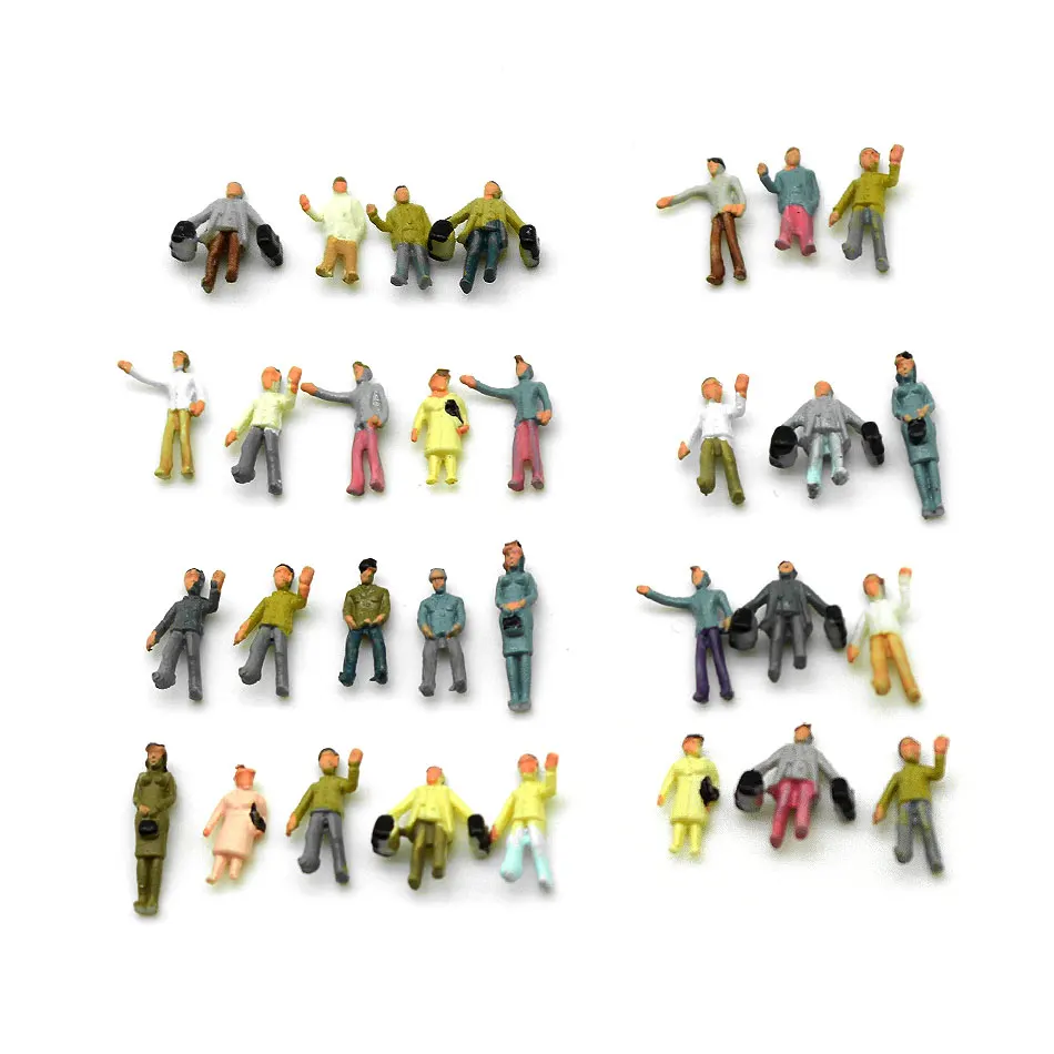 

Teraysun 1:300 New architectural scale model figure plastic model people figure