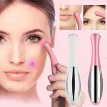 Красота мини-массажер для глаз устройство ручка вибромассажер для лица массаж глаз темный круг удаление морщин инструменты тонкий уход за лицом волшебная палочка