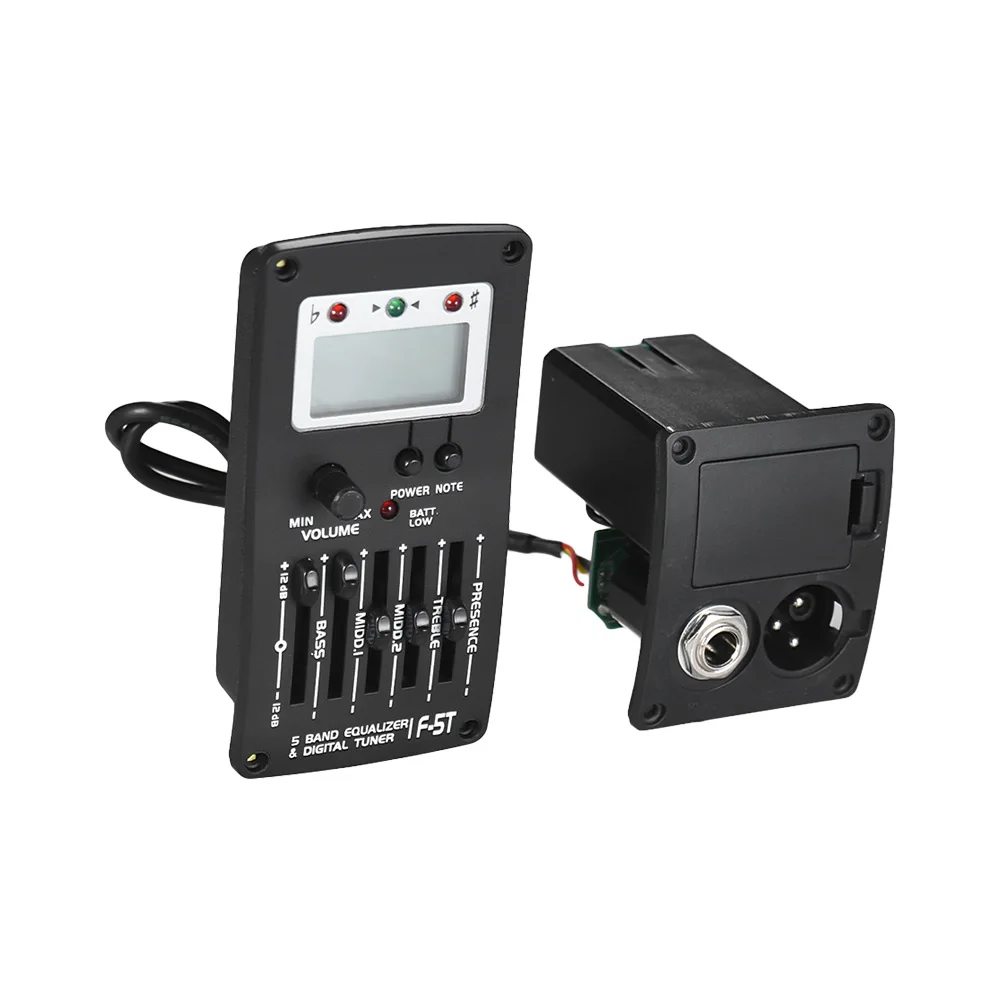 Buy Acoustic Guitar Pickup 5 Band EQ Pre Amp Equalizer