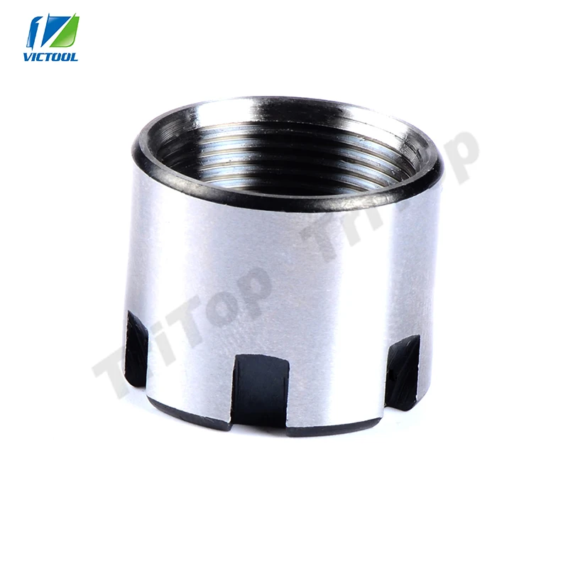 2pcs/lot ER16 ER16-M M type Spring Collet nut High quality for CNC Milling Machine Engraving Lathe Tool