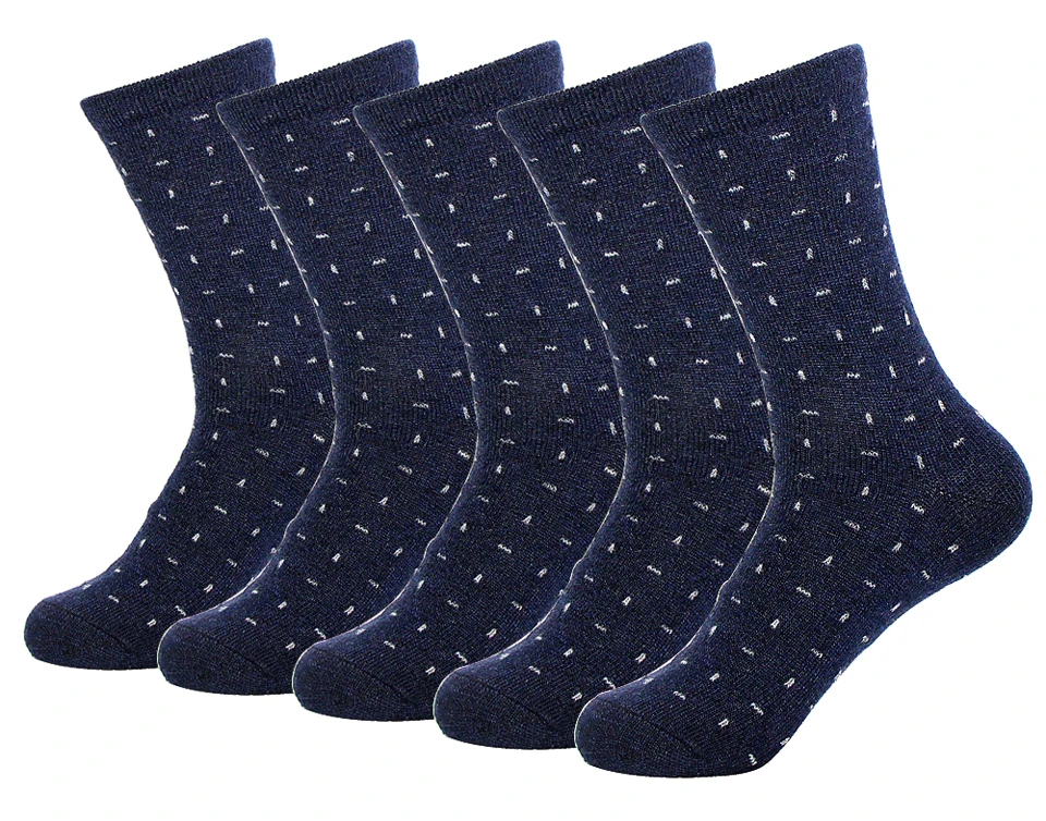 Осень-зима толстые теплые Для мужчин довольны шерстяные носки off white Harajuku Горизонтальные и вертикальные текстура Calcetines сжатия Skarpetki