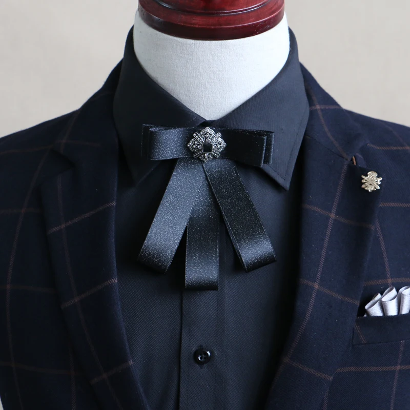 

New Free Shipping fashion 2016 male MEN'S wedding British men women collar headwear Groomsmen collar bow tie flowers headwear