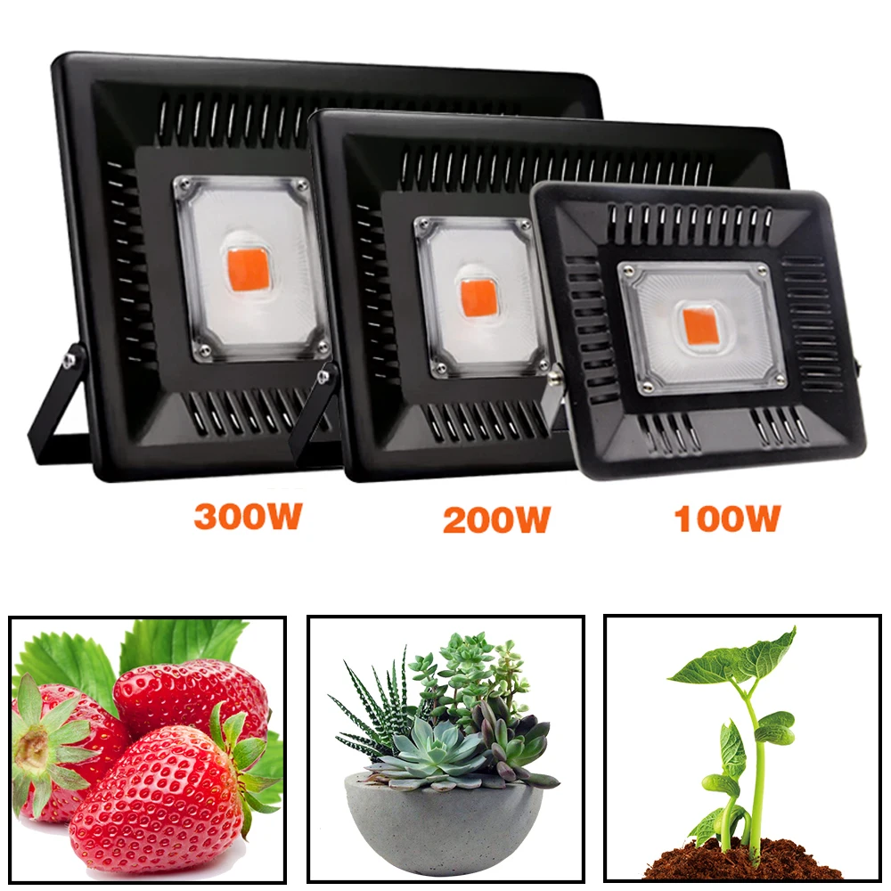 Full Spectrum LED Grow Light for Outdoor Plants Growth Flood Light 400