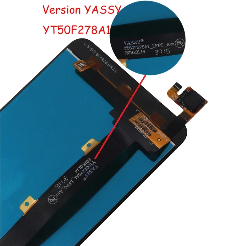 Najtaniej Oryginalny wyświetlacz dla ZTE Blade A610 Monitor LCD ekran dotykowy Digitizer wymiana komponentu A610C LCD 5 \