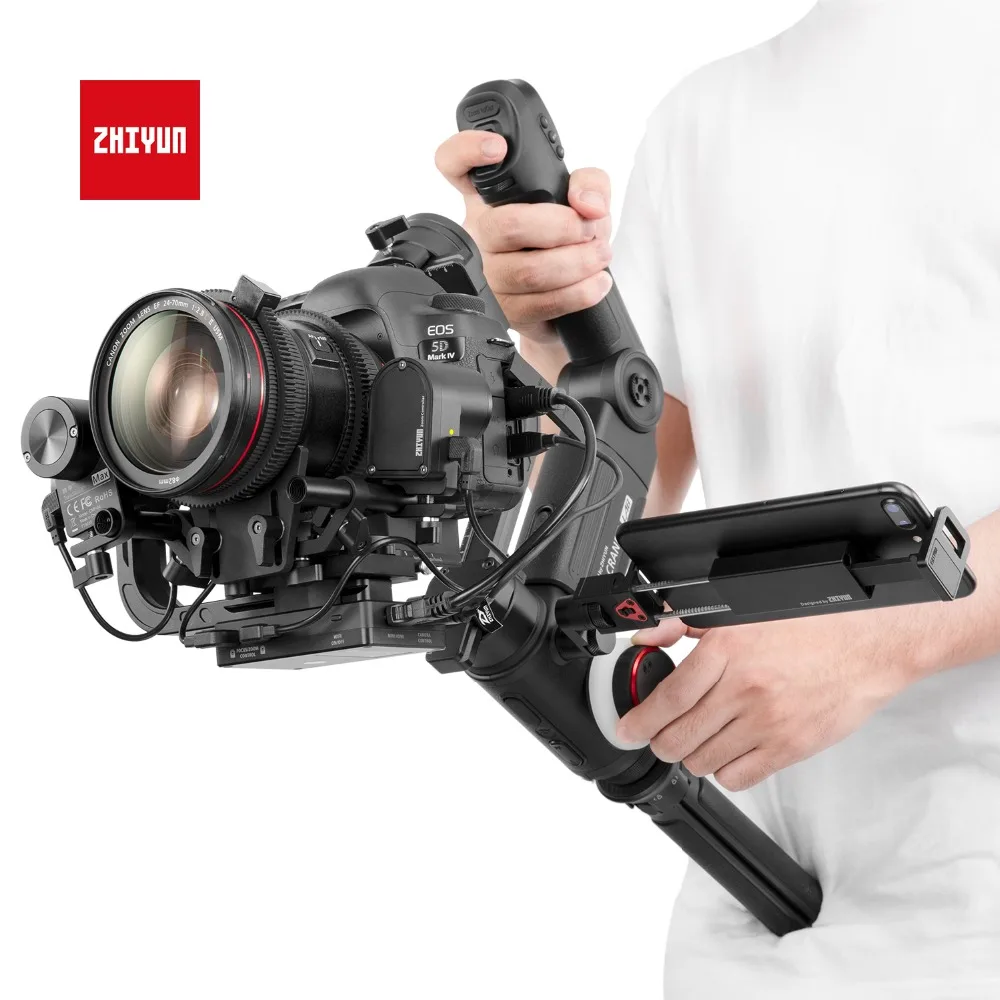 Top Zhiyun TransMount Crane 3 LAB Focus and Zoom Combo Kits (Max & Lite) 5