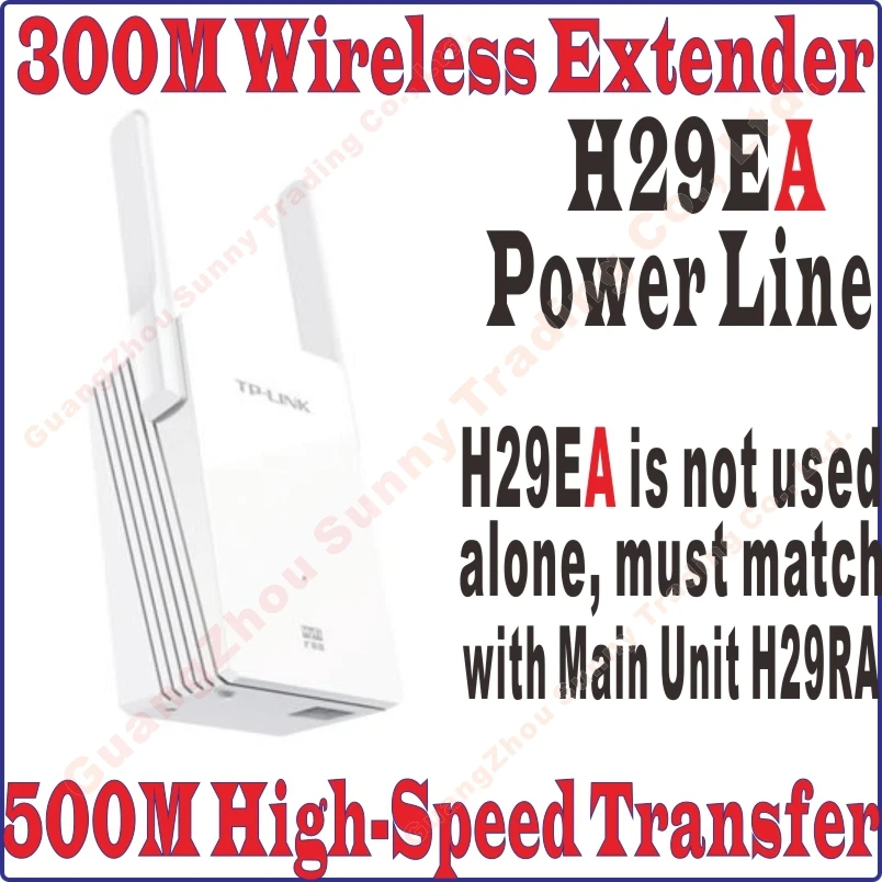 TPLink Одноместный TL-H29EA 500 м беспроводной адаптер Lline удлинитель WiFi - Цена: 3 723,48 руб.