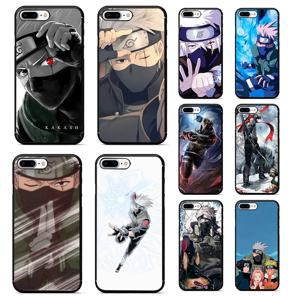 Naruto Kakashi Anime Case For Iphone 7 Plus Soft Tpu Phone Cover Cases For Iphone 6 7 6s 7 Plus X Xr Xs Max Coque Fundas Aliexpress Cellphones Telecommunications
