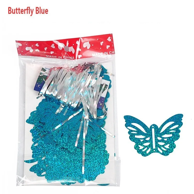 DIY свадебные украшения воздушные шары с блестками подвески в форме сердца звезды