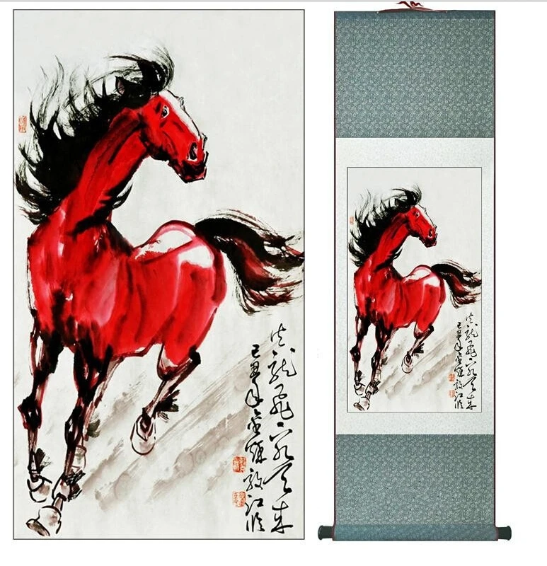 Horse art painting horse painting Super quality traditional