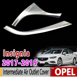 Для Opel Insignia B MK2 Vauxhall Holden Commodore 2017-2019 Нержавеющая сталь аудио крышку коробки аксессуары автомобиль Sticke