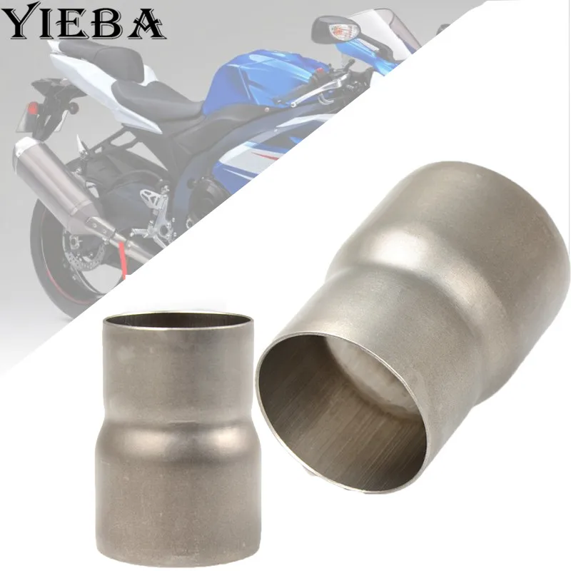 

Universal 61-51MM Connecting Pipe for YZF600 R6 YZF1000 R1 CBR CBR125 CB400 CB600YZF Exhaust Adapter Reducer Connector Pipe Tube