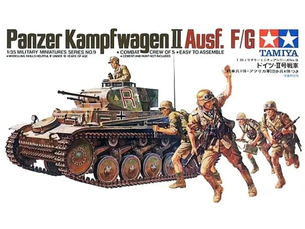 

1/35 TAMIYA 35009 German no. 2 F/G light tank model hobby