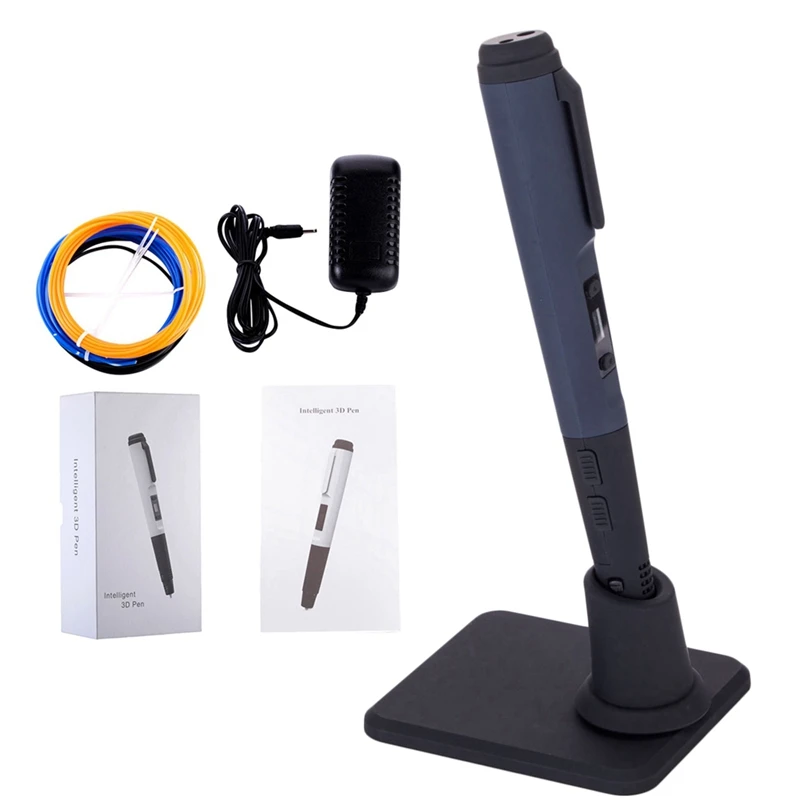 

F10 3D Pen Scribble Pen Pla Abs Filament 3D Printer Pen Birthday Gift 8 Speeds Lapiz 3D Printing Pen For School Gadget