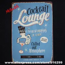 [Mike86] коктейль вынос бар жестяная вывеска художественное украшение стены ДОМ кафе Паб винтажная металлическая табличка AA-33 смешанный заказ 20*30 см