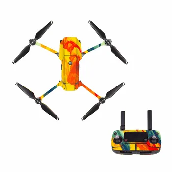 

[M0086] for DJI Mavic Pro Decal Skin Sticker Drone Body + Remote Controller + 3 Battery Protection Film Cover