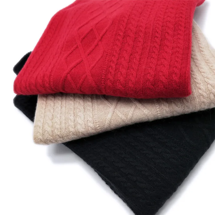  top grade 100%goat cashmere high collar twisted knit women fashion pullover sweater short sleeve so