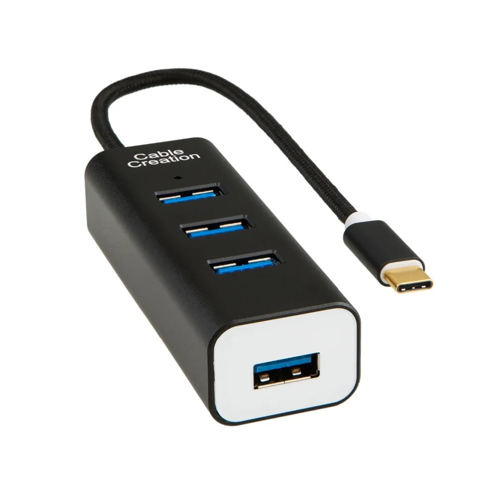 USB концентратор с разъемом Type C адаптер 3 0 для 4 портов совместимый Chromebook Pixel Samsung