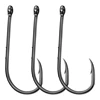 50pcs High Carbon Steel Barbed Fish Hook Baitholder Fishing Hooks Worm Pond Fish Bait Holder Size 1# 2# 3# 1/0# 2/0# 3/0 4/0 5/0 ► Photo 1/6