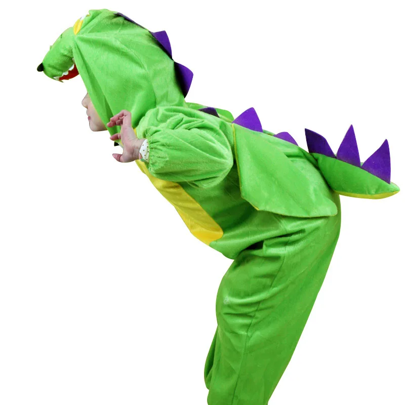 Dětský den Výkonové oblečení Kreslené oblečení pro děti Kid Crocodile / Alligator Cosplay Kostýmy Fancy Dress