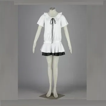 

Can be tailored to Anime VOCALOID Cosplay Hatsune Miku Cos Halloween Party Cos White Dress + Headwear Set Costume For Men/Women