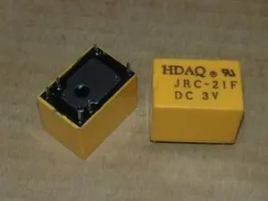 

2 x JRC 21F 3V 3 V HK4100F DC3V Volt Power Relay 6pin