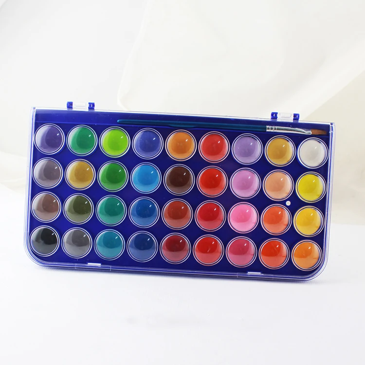 ﻿Buy Solid gouache paint set with watercolor powder set art supplies in