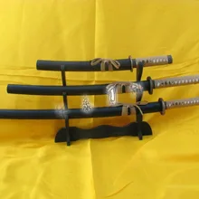 S2647 MASHIRO самурайский меч Пан длинный Цуба В Форме Дракона Лот из 3 19," 30,4" 40,3"