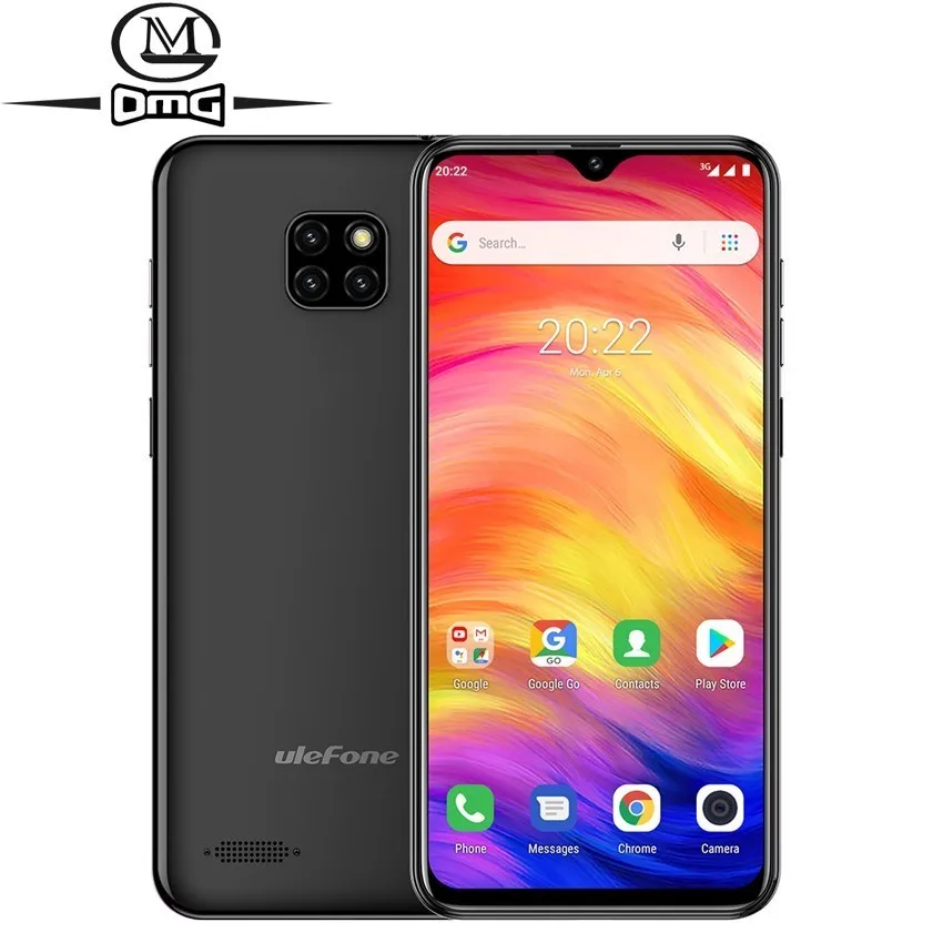 Ulefone Note 7 смартфон экран 6 1 дюймов Android 8 четырёхъядерный 3500 мАч|Смартфоны| |