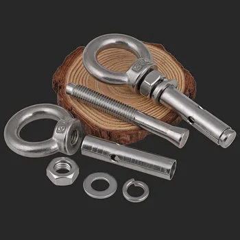 

1PCS-M14*100/120/150 304 Stainless Steel Ring Expansion Bolts,Explosion-proof Screws, Ring Expansion Rings