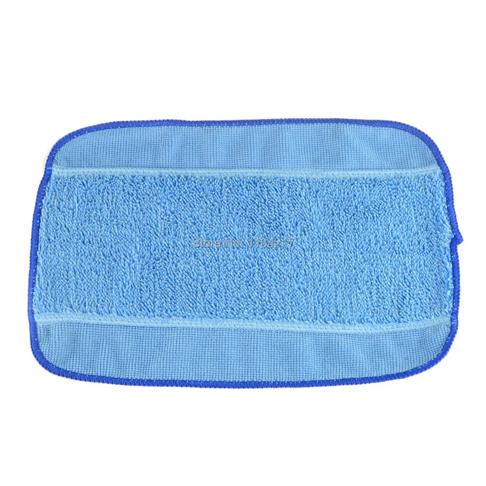 3 шт./лот синий влажный microfiber уборки одежды для iRobot Braava 380 т 320 мяты 4200 4205 5200 5200C