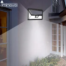 Солнечная лампа, уличный светодиодный светильник, настенный уличный сад, безопасность, PIR датчик движения, Солнечная лампа, водонепроницаемая, IP65, декоративная