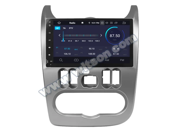 Sale 9" Octa-Core Android 9.0 Pie OS Car Multimedia GPS Radio for Renault Duster 2013-2018 Dacia Duster 2013-2018 Face-Lifted Version 3