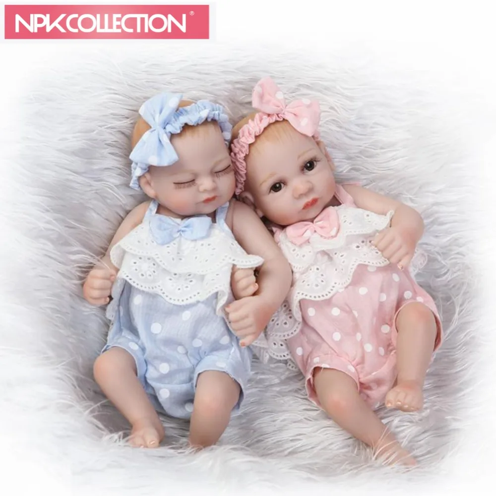 Npkколлекция bebe reborn с мягким силиконовым телом для девочек куклы новорожденных