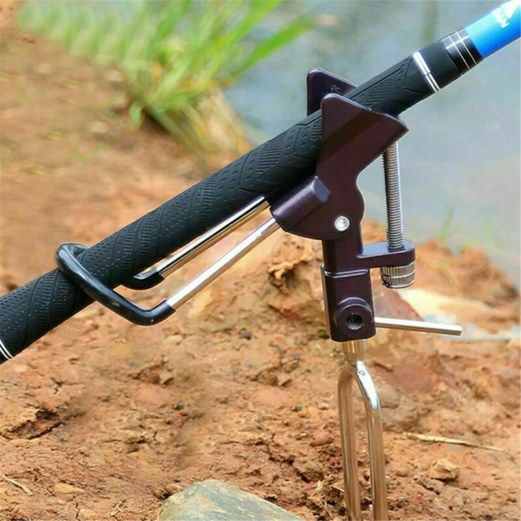 

Adjustable Stainless Steel Fishing Rod Stand Bracket Rod Holder